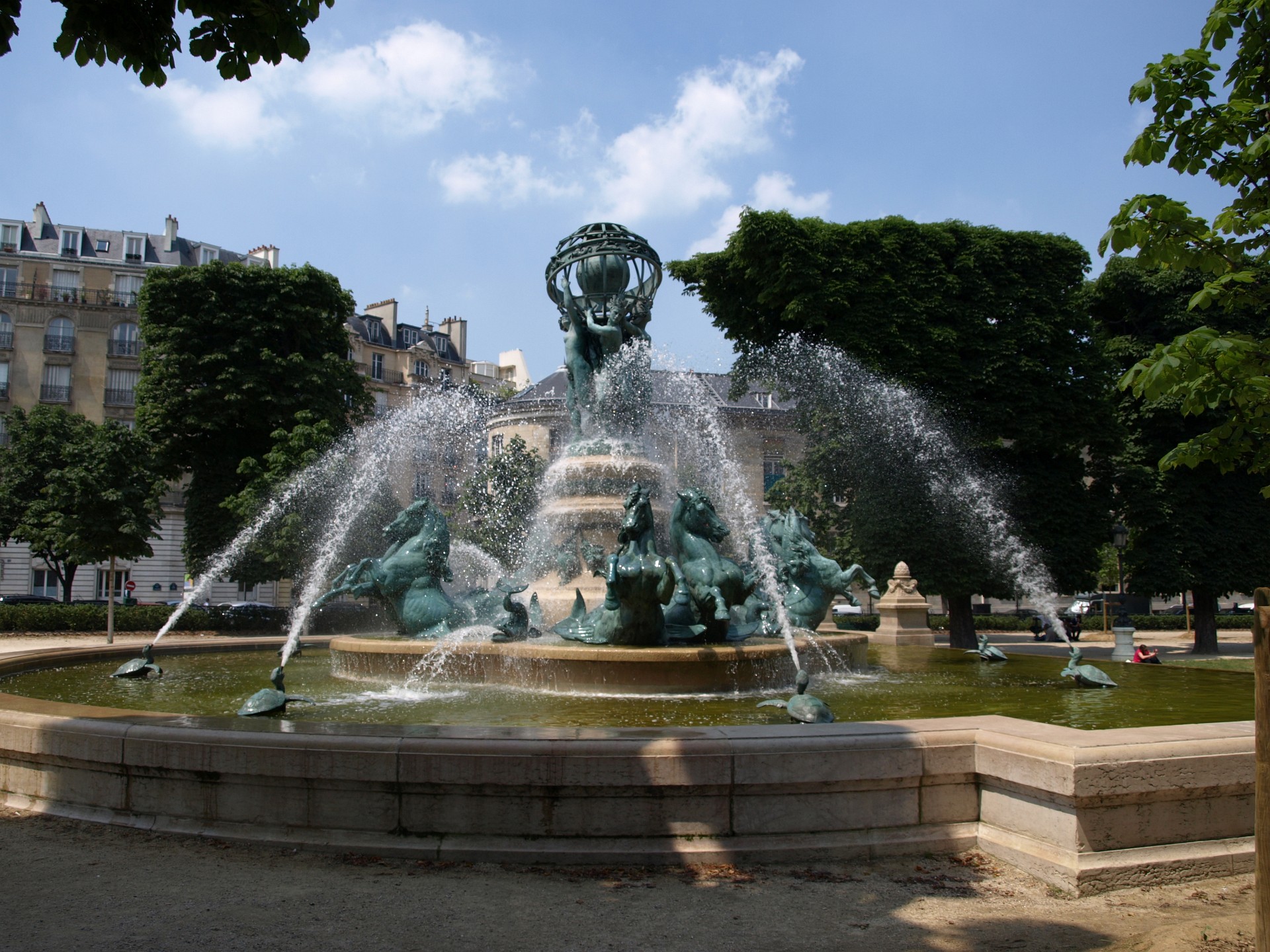 Fountain of the Observatory